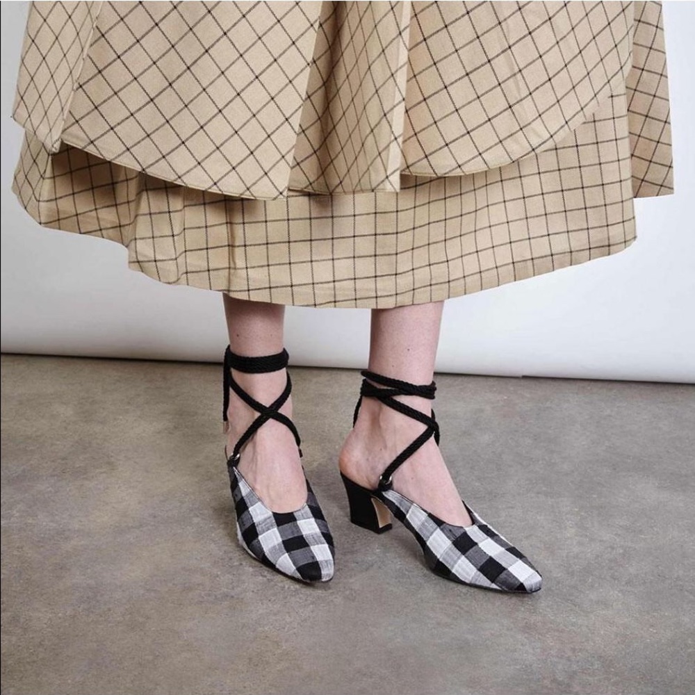 Miista wrap heel